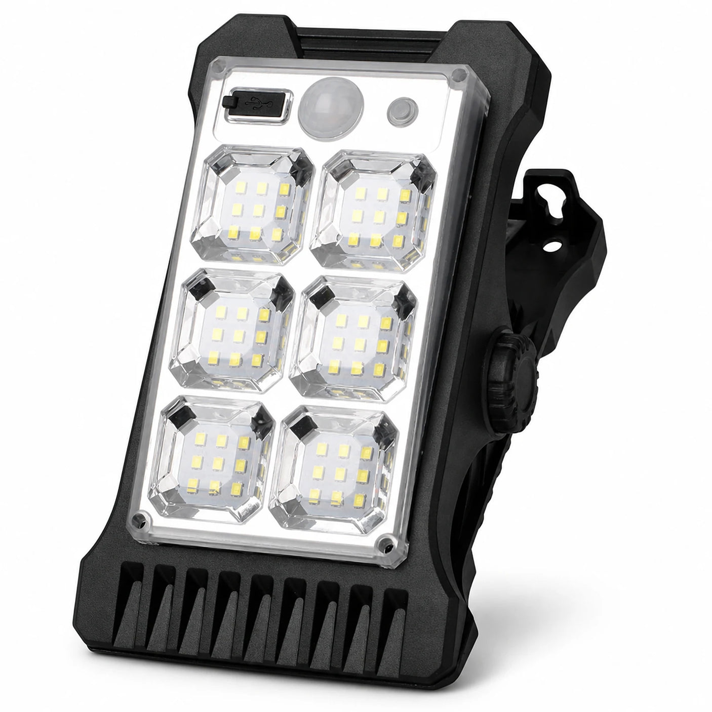 SOLARIX solarna LED lampa sa klipsom i senzorom pokreta