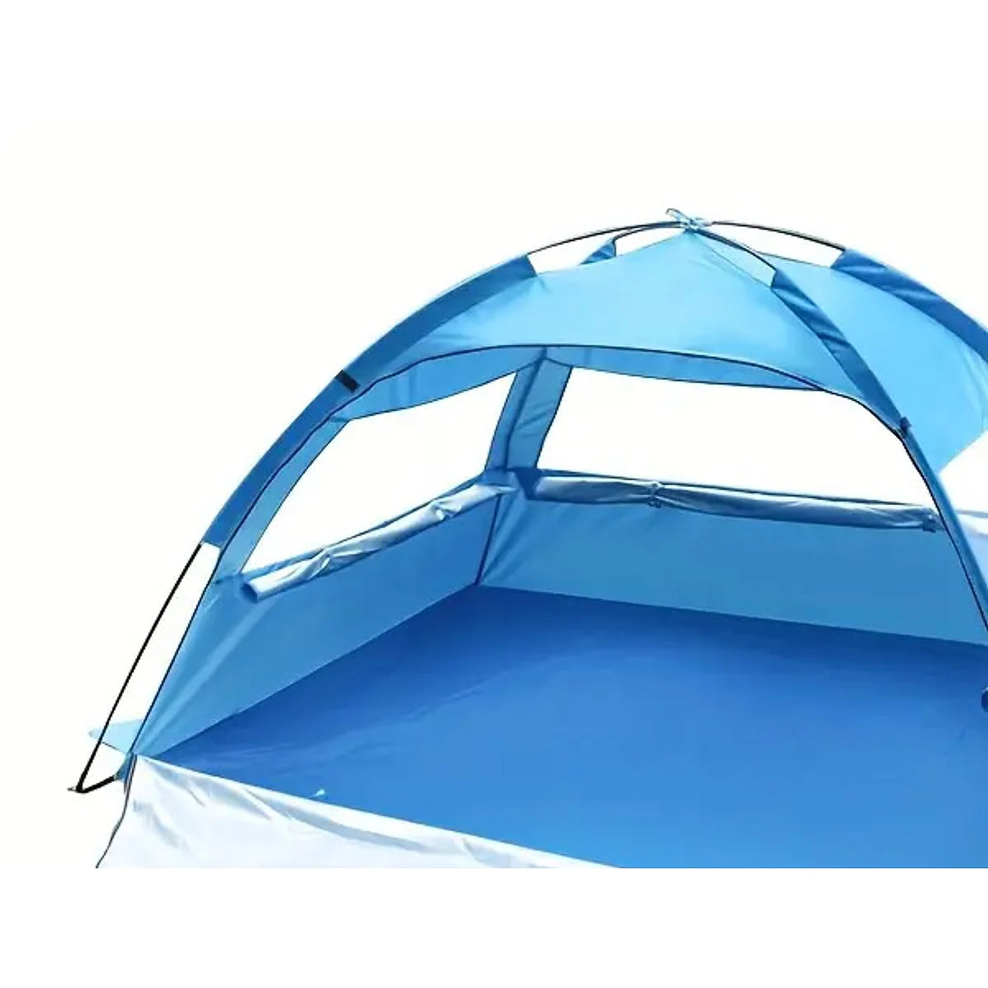 SUNHAVEN plavi UV šator za plažu 200 x 150 x 110 cm