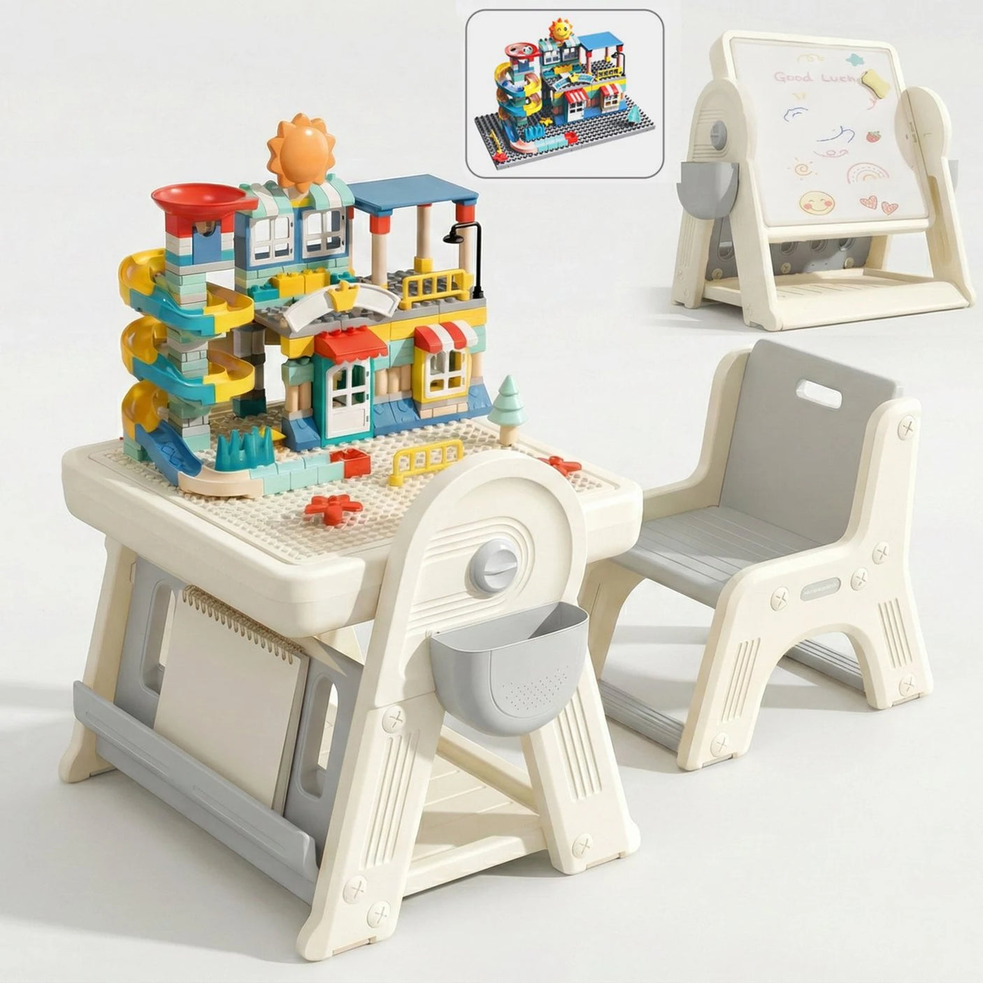 Dječiji sto za gradnju crtanje i učenje