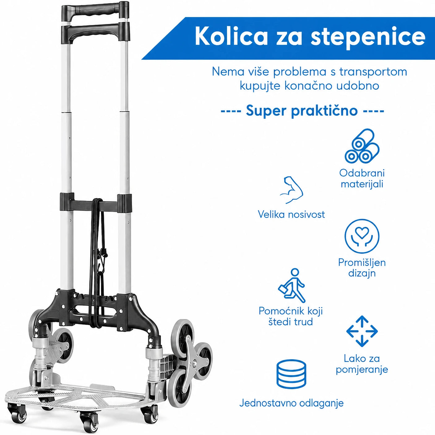 Prednosti kolica za stepenice