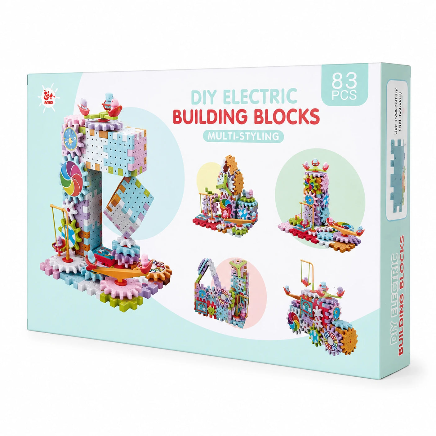 Pakovanje DIY Electric Building Blocks 83 PCS
