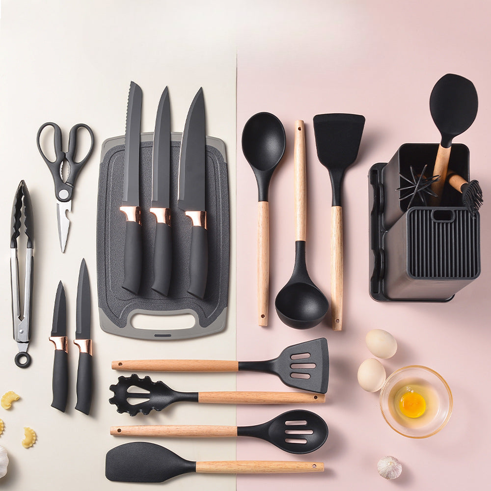 SILIQA | 19 dijelni silikonski set kuhinjskog pribora
