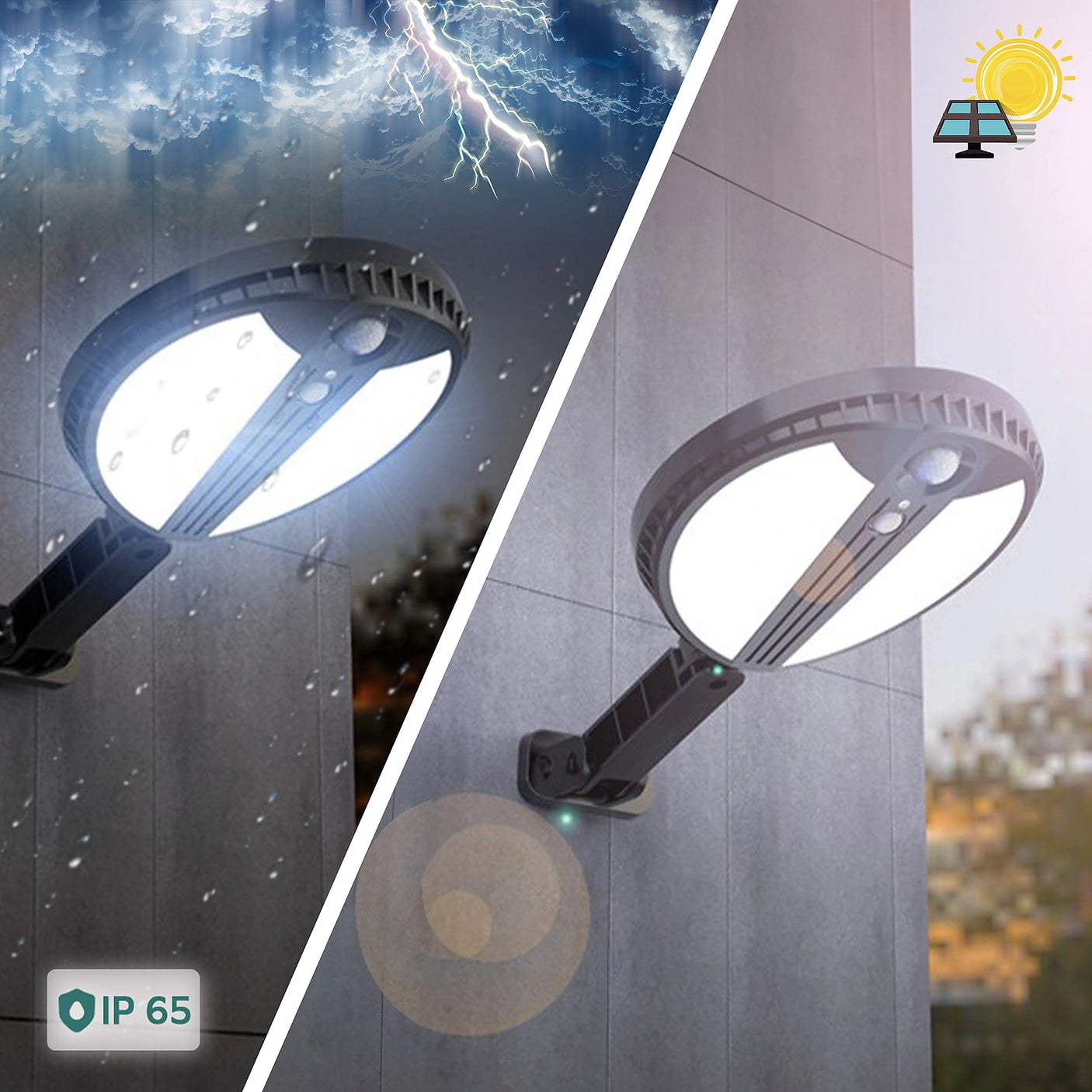 SUNARI FLS-12 solarni LED reflektor IP65 zaštita