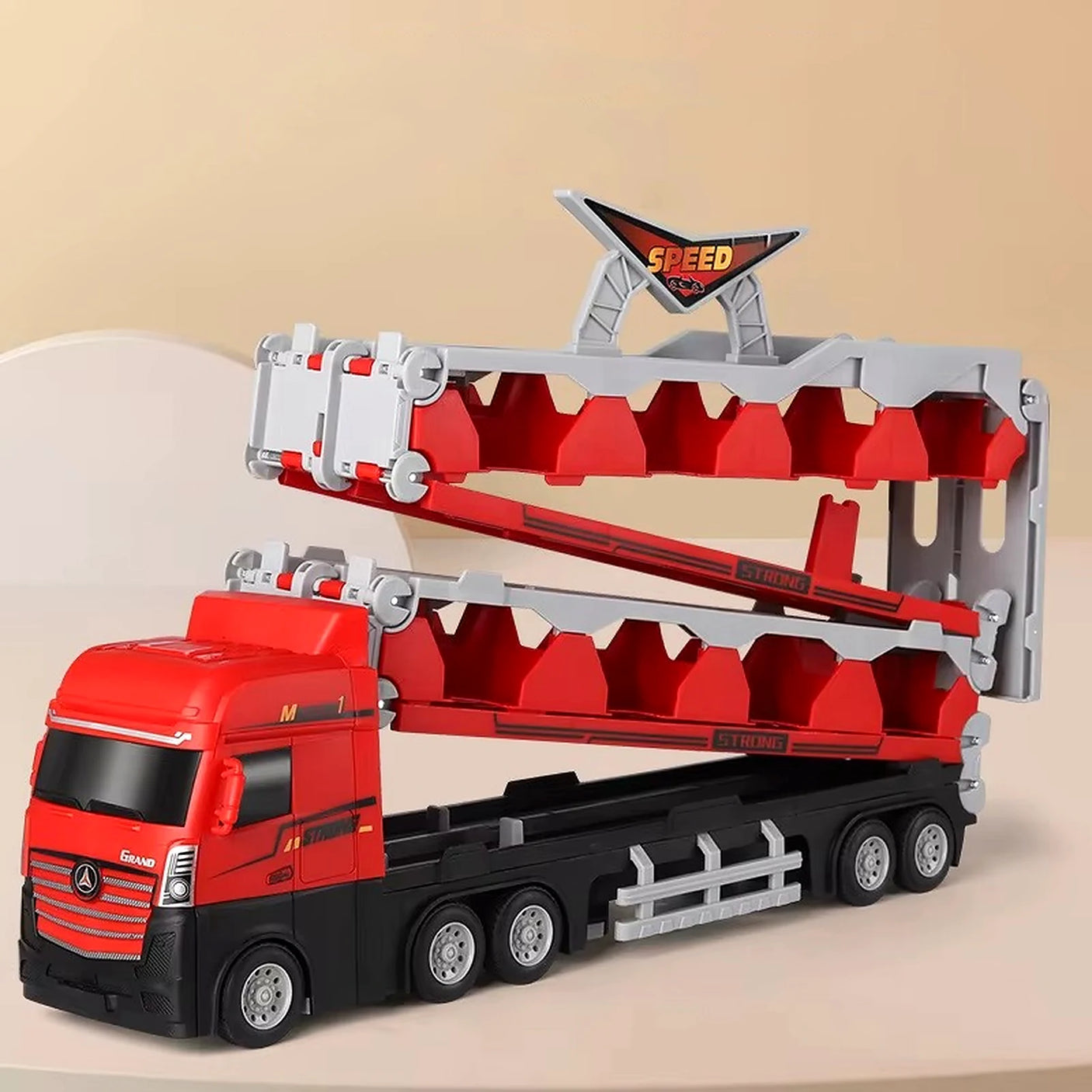 TURBO transform kamion sa garažom