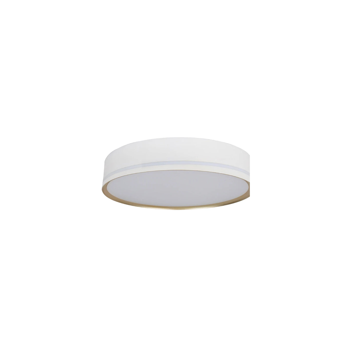 LUMORA LED plafonjera - Bijela / svijetli rub