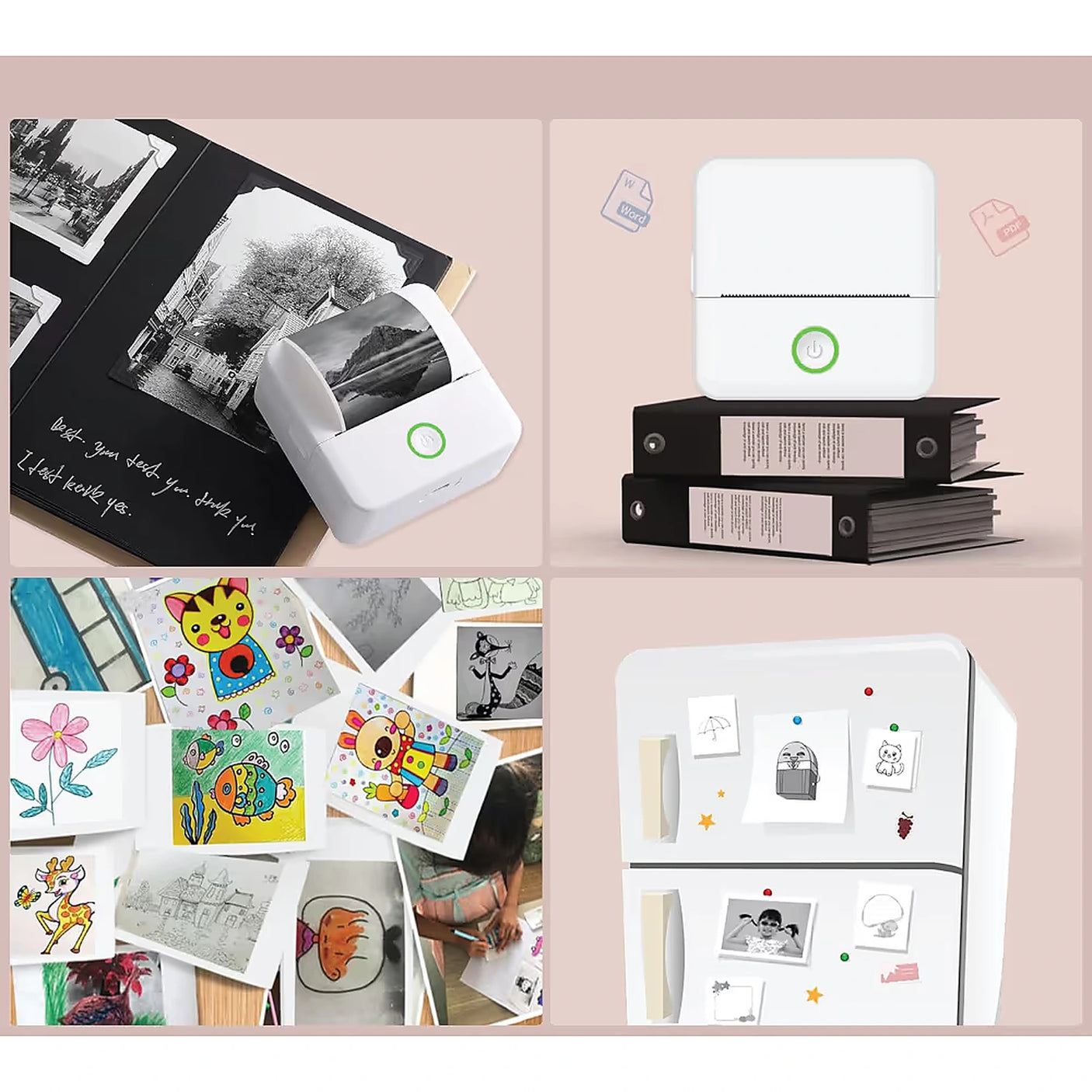 NN-SU X6 Mini Printer primjeri štampe i naljepnica