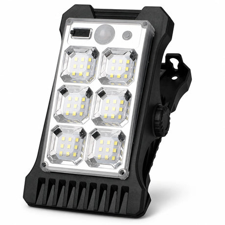 SOLARIX solarna LED lampa sa klipsom i senzorom pokreta