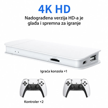 M15 4K HDMI igraća konzola i dva kontrolera