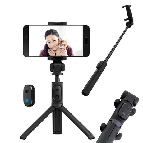 Xiaomi 2-u-1 selfie štap u tripod, produženom i sklopljenom položaju