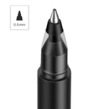 Detalj preciznog vrha Xiaomi gel olovke promjera 0,5 mm