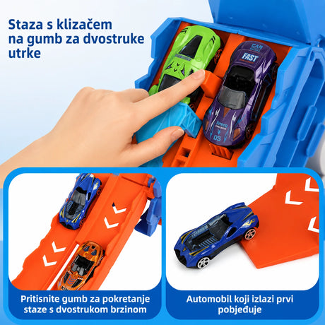 Dvostruka trkaća staza TREX dinosaur kamiona