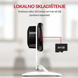 YI Home 2K Pro utor za microSD karticu do 64 GB