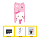 Rozi dječiji fotoaparat s microSD karticom i kablom