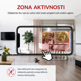 Podešavanje zone aktivnosti u YI Home aplikaciji