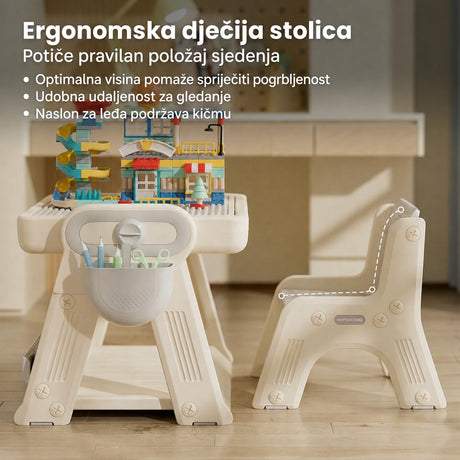 Ergonomska stolica za pravilan položaj sjedenja