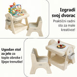 Sto za gradnju i dječije obroke