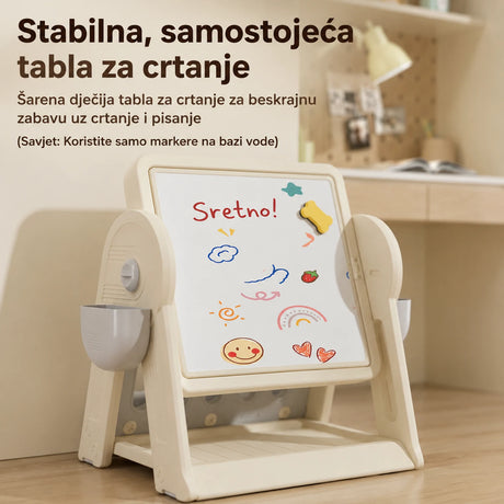 Samostojeća dječija tabla za crtanje
