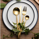 LUXO | 24 dijelni escajg gold