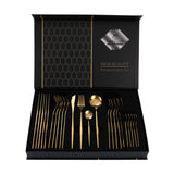 LUXO | 24 dijelni escajg gold
