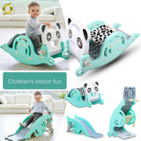 BABYPLAY dječiji tobogan ljuljačka i koš 3 u 1