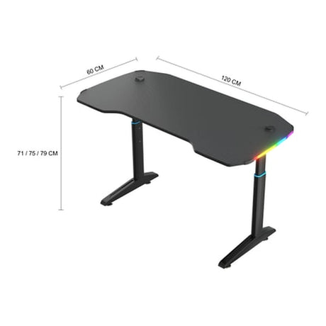 BASE RGB gaming stol - slika 6