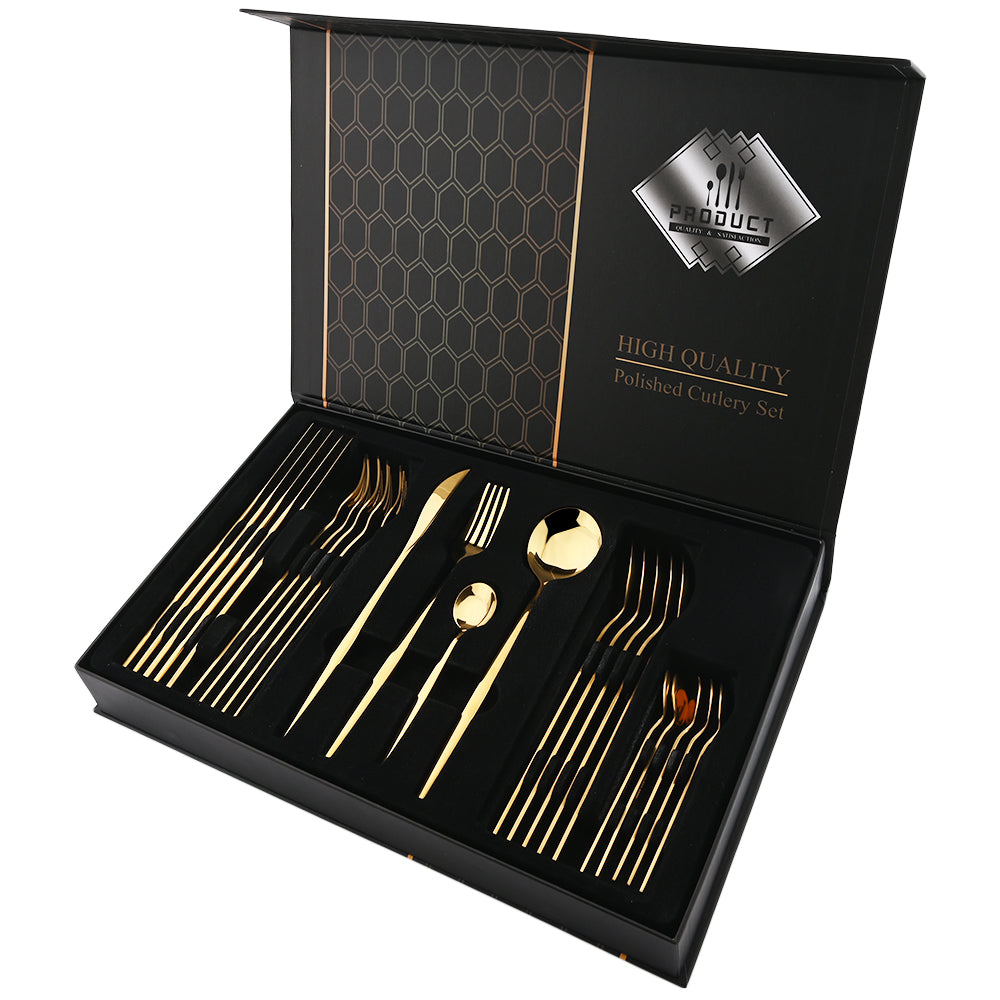 LUXO | 24 dijelni escajg gold