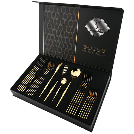 LUXO | 24 dijelni escajg gold