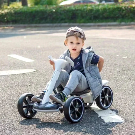 Kids Electric Go Kart 6V u vožnji