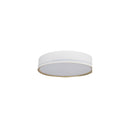 LUMORA LED plafonjera - Bijela / svijetli rub