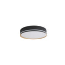 LUMORA LED plafonjera - Crna / svijetli rub