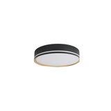 LUMORA LED plafonjera - Crna / svijetli rub