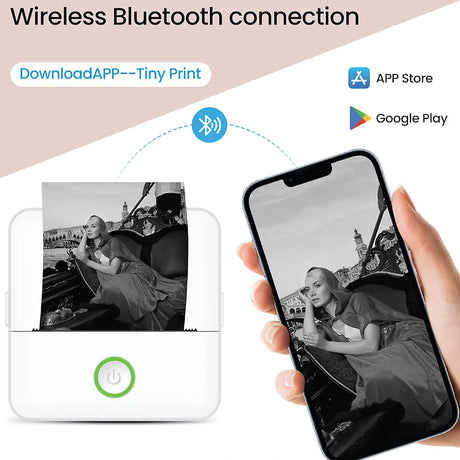 NN-SU X6 Mini Printer Bluetooth povezivanje
