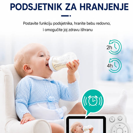 NUVIA podsjetnik za hranjenje
