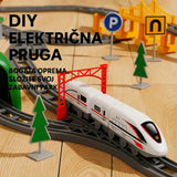 RAILWAY električna DIY pruga 64 dijela