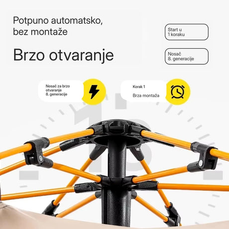 ATLAS šator brzo otvaranje