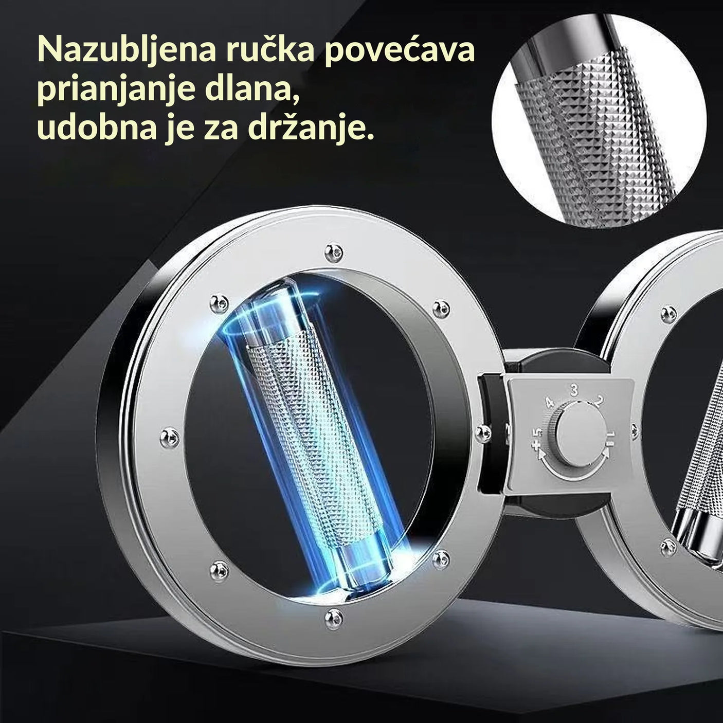 SPINFORGE nazubljena ručka