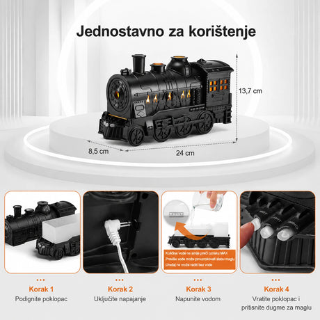 LOCOMA dimenzije i jednostavno korištenje