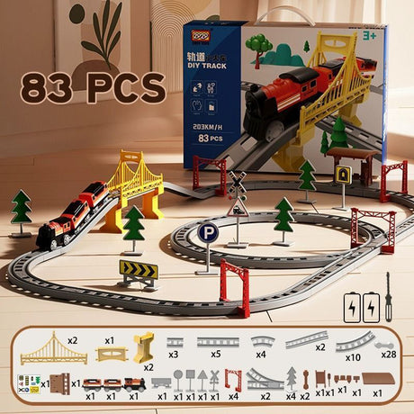 RAILWAY | Električna diy pruga 83 dijela