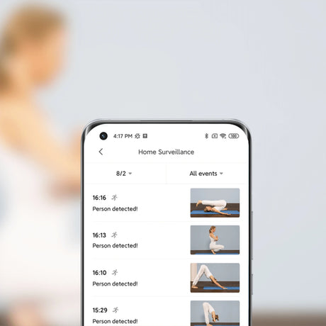 Xiaomi Mi Camera 2K AI detekcija osoba