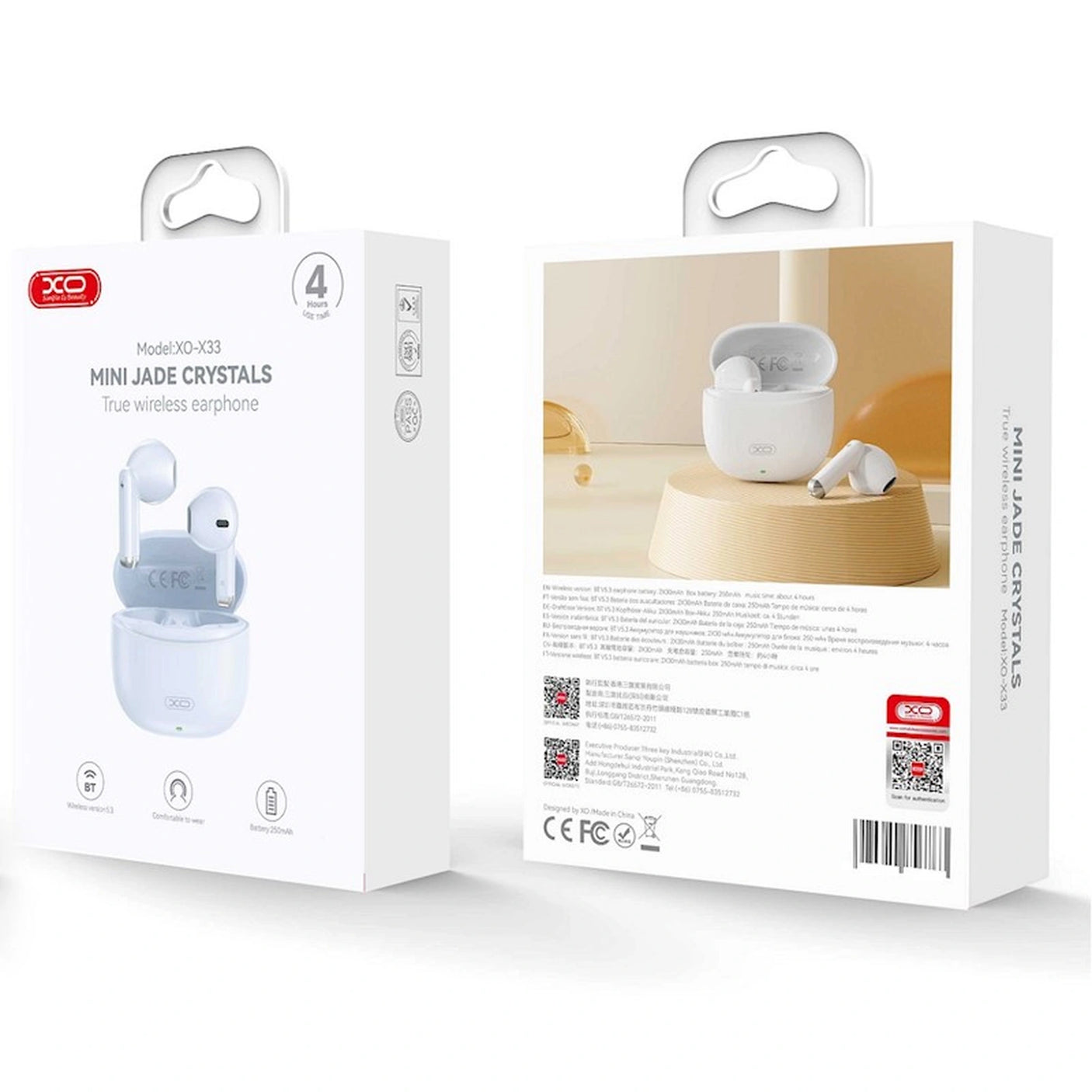 XO X33 plave Bluetooth slušalice - 6